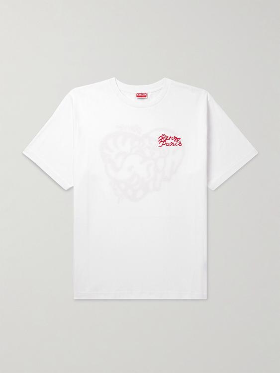 Print white t-shirt from Kenzo