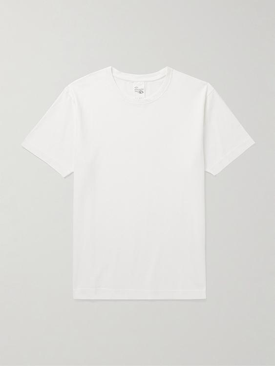 White t-shirt from Nudie Jeans
