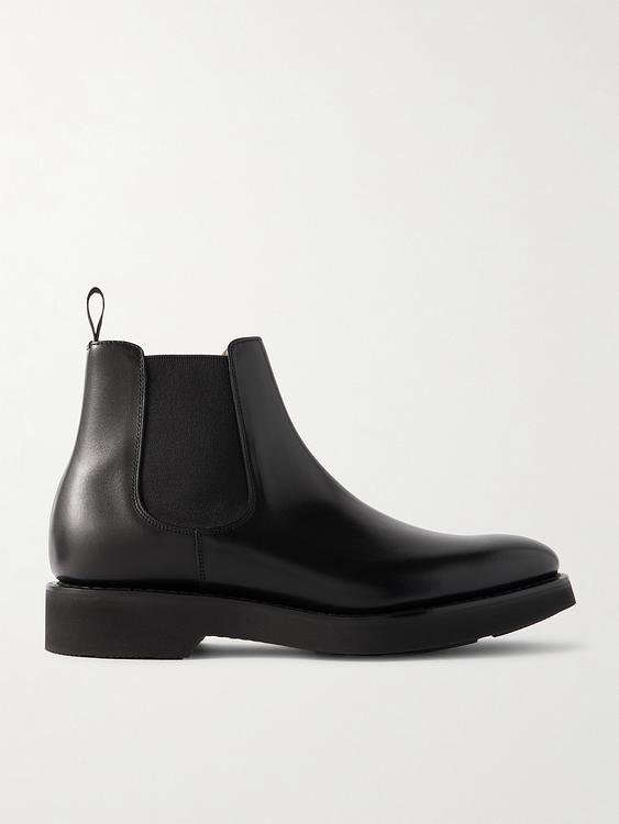 Black chelsea boots from Church's
