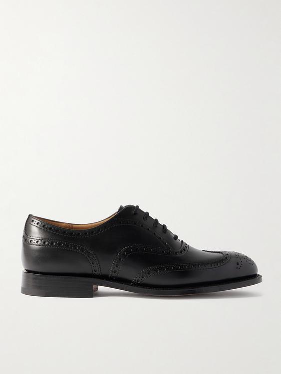 Black derby shoes from Church's