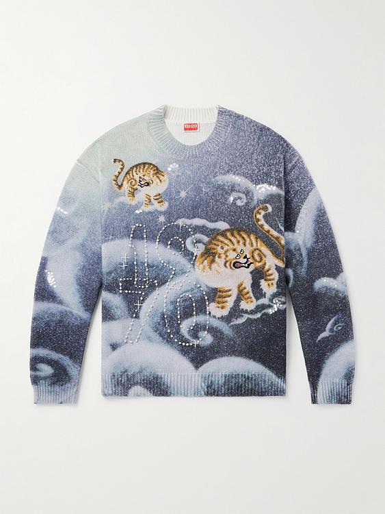 Light blue sweatshirt from Kenzo