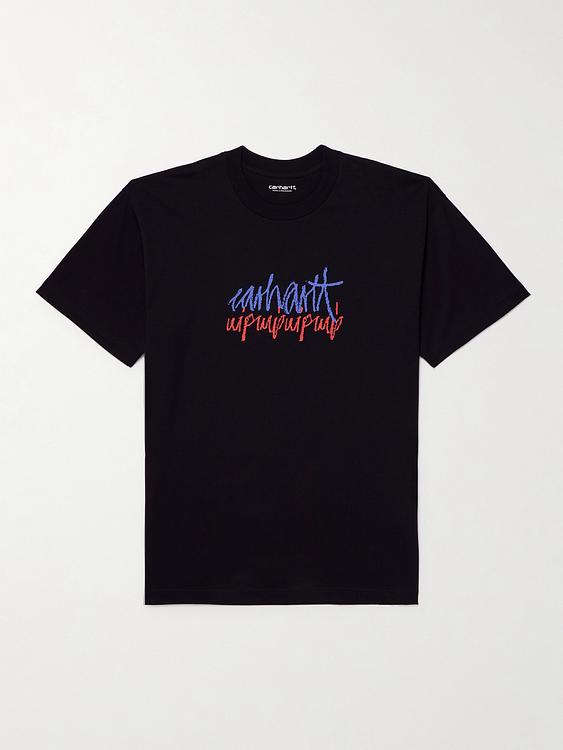 Print black t-shirt from Carhartt Wip