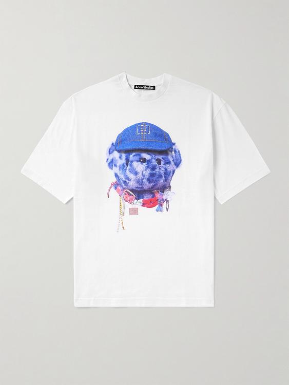 Print white t-shirt from Acne Studios