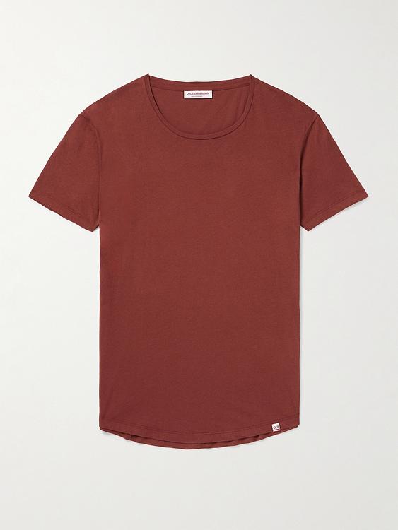 Purple t-shirt from Orlebar Brown