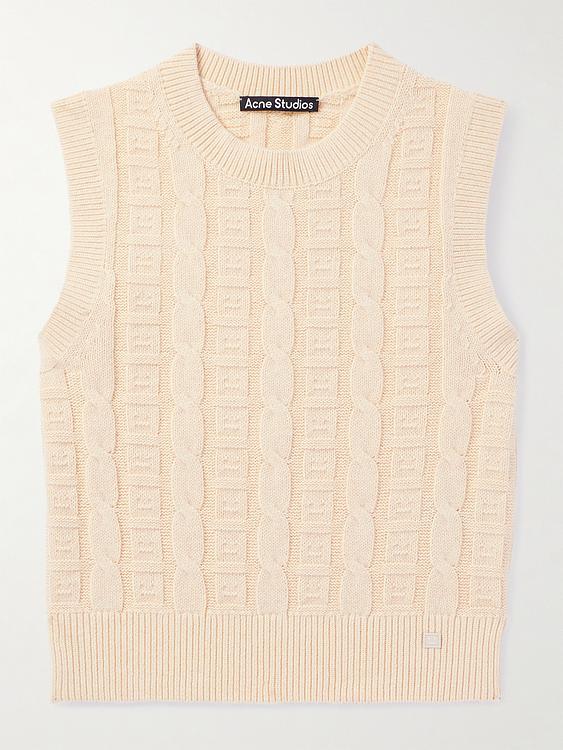 White pullover from Acne Studios