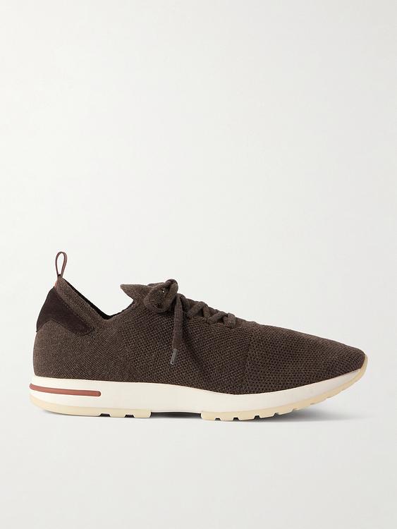 Dark brown sneakers from Loro Piana