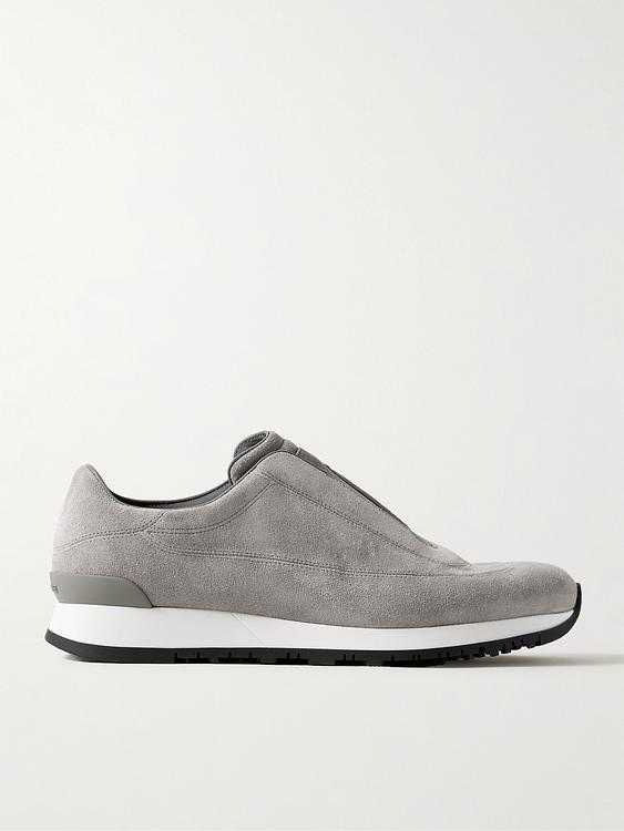Grey sneakers from John Lobb