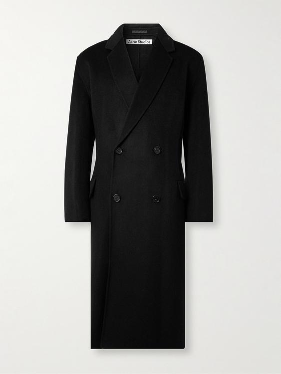 Black coat from Acne Studios