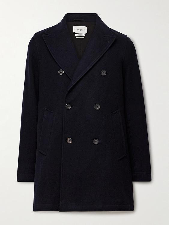 Black coat from Oliver Spencer
