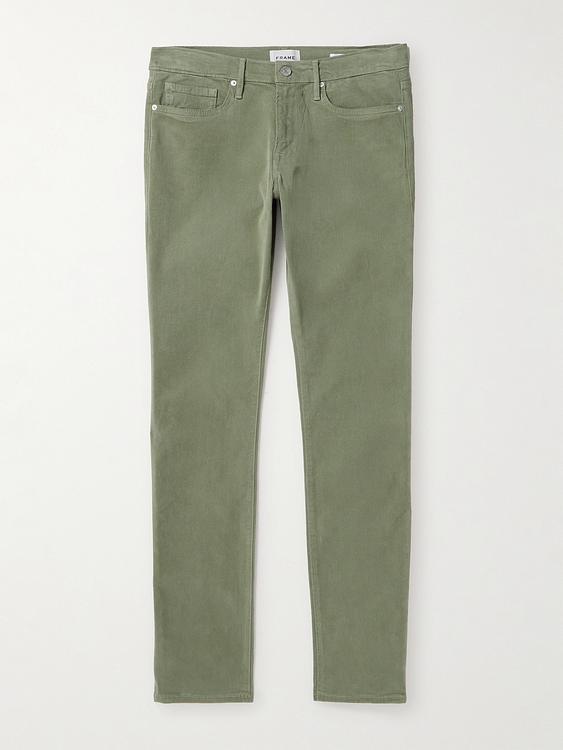Taupe chinos from Frame