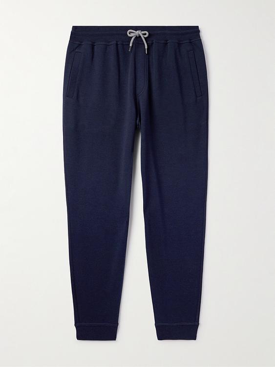 Dark blue sweatpants from Brunello Cucinelli