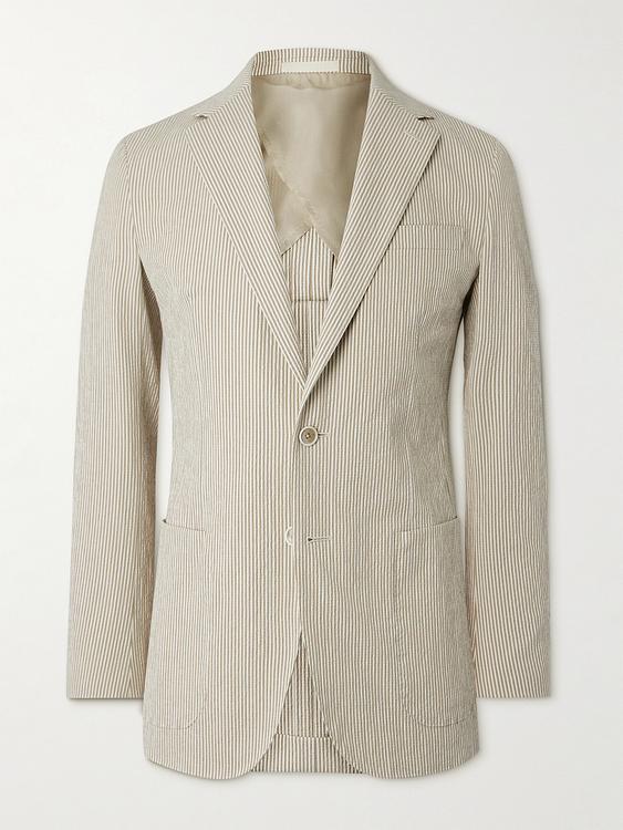 Taupe blazer from Kingsman