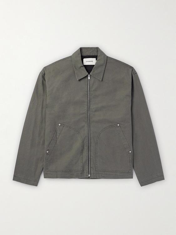 Grey casual jacket from Frame