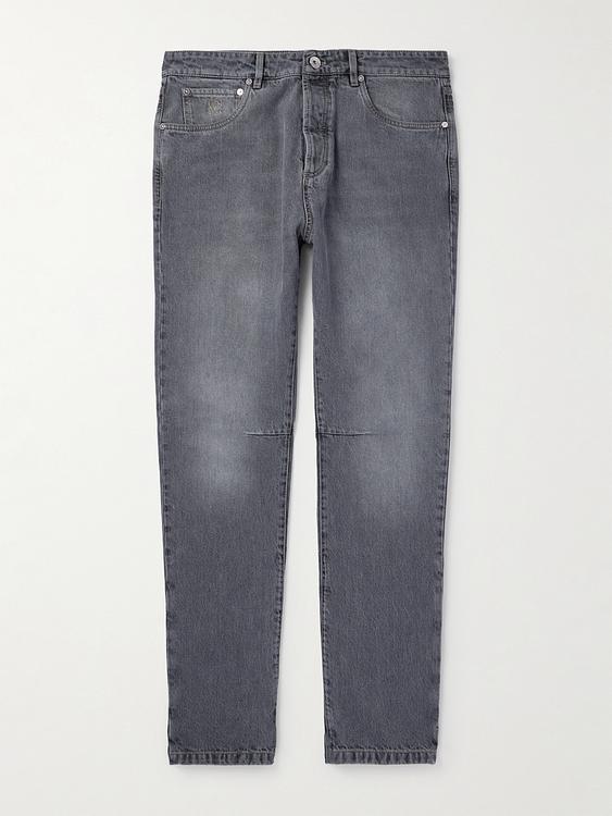 Grey jeans from Brunello Cucinelli