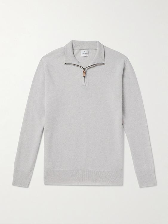 Grey half-zip from Kingsman