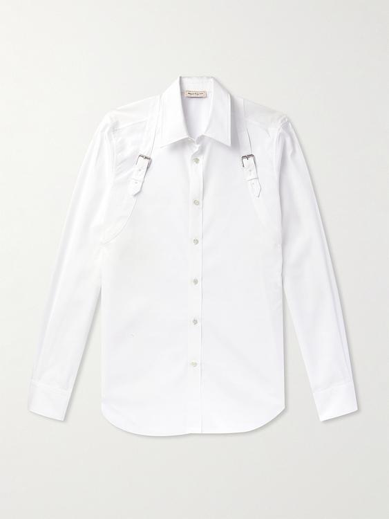 White casual shirt from Alexander Mcqueen