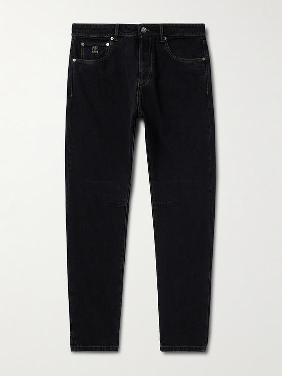 Black jeans from Brunello Cucinelli