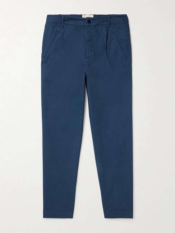 Dark blue chinos from Folk