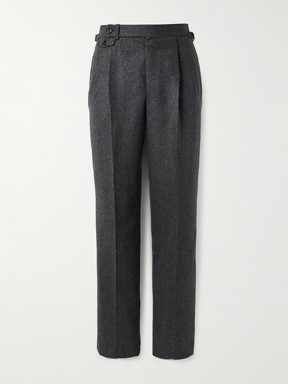 Dark grey suit trousers from Dunhill