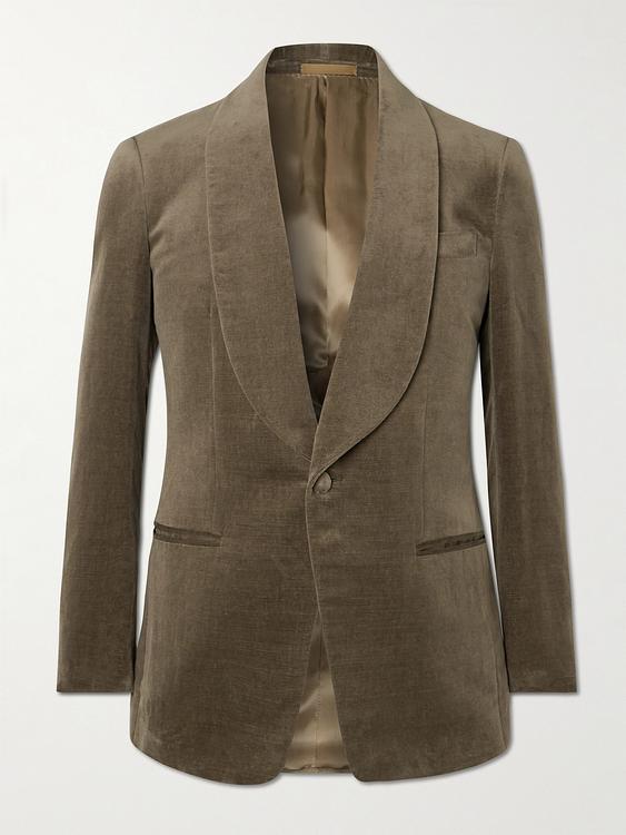 Dark green tuxedo jacket from Kingsman