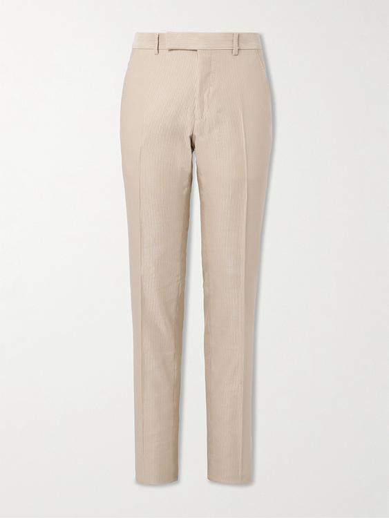 Beige chinos from Tom Ford