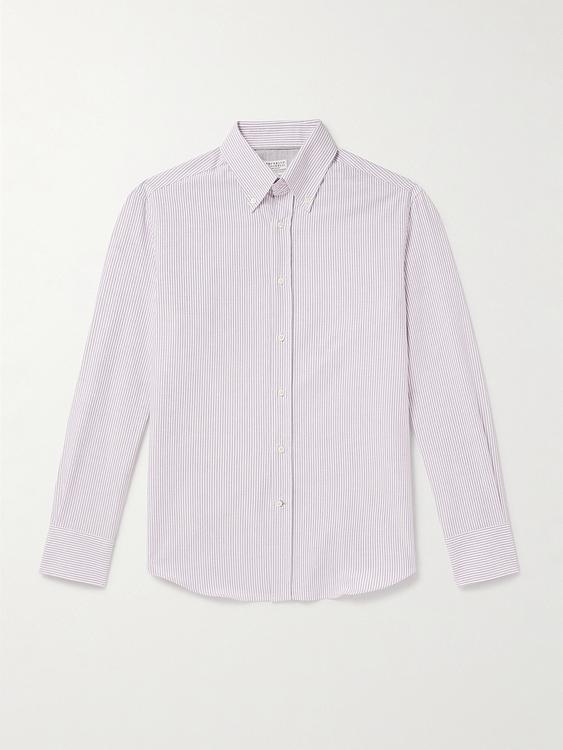 White casual shirt from Brunello Cucinelli