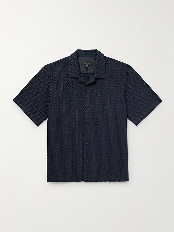 Black short sleeve shirt from Rag & Bone