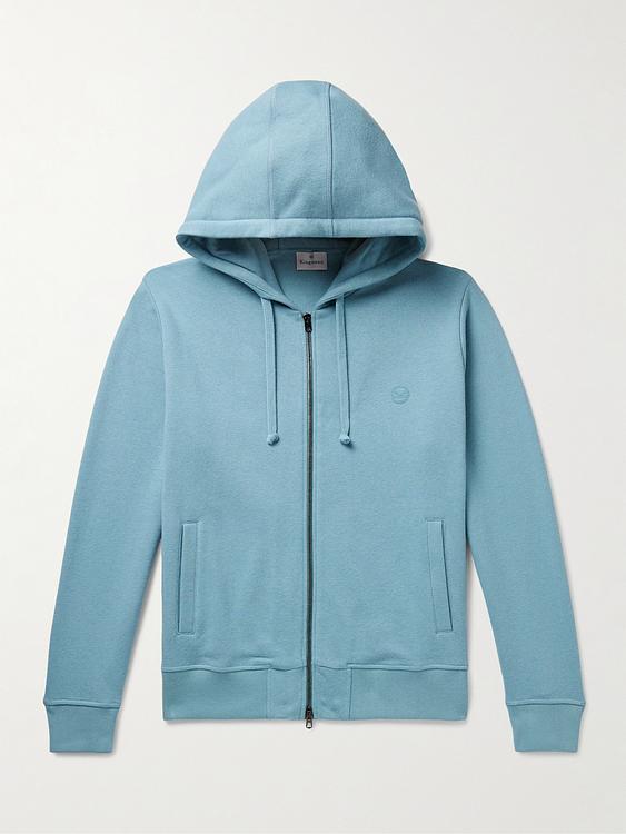 Blue hooded sweatshirt from Kingsman