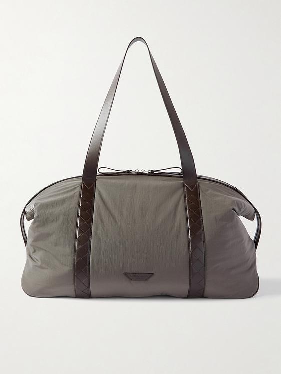 Taupe weekend bag from Bottega Veneta