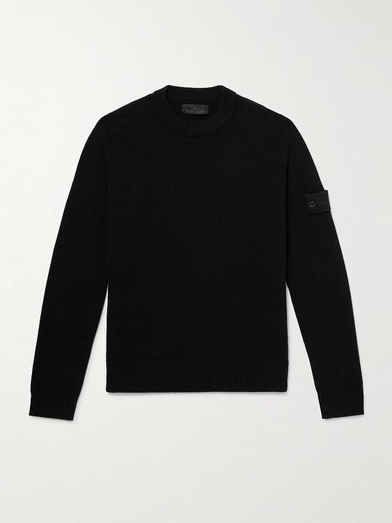 Black sweatshirt from Stone Island