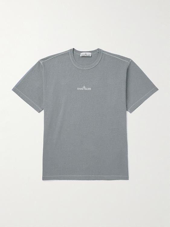 Grey t-shirt from Stone Island
