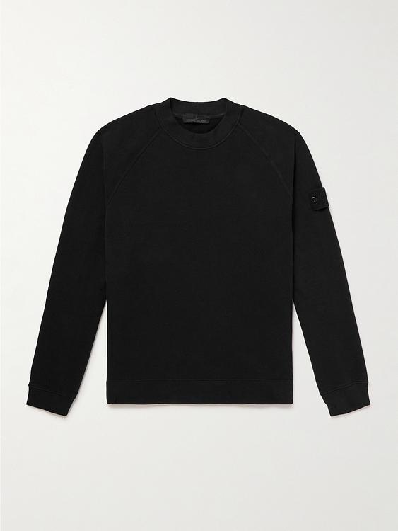 Black sweatshirt from Stone Island