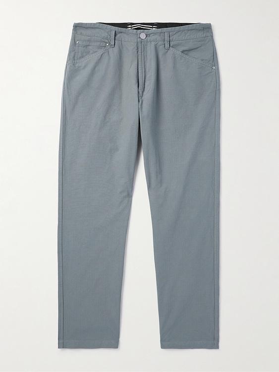 Blue chinos from Stone Island