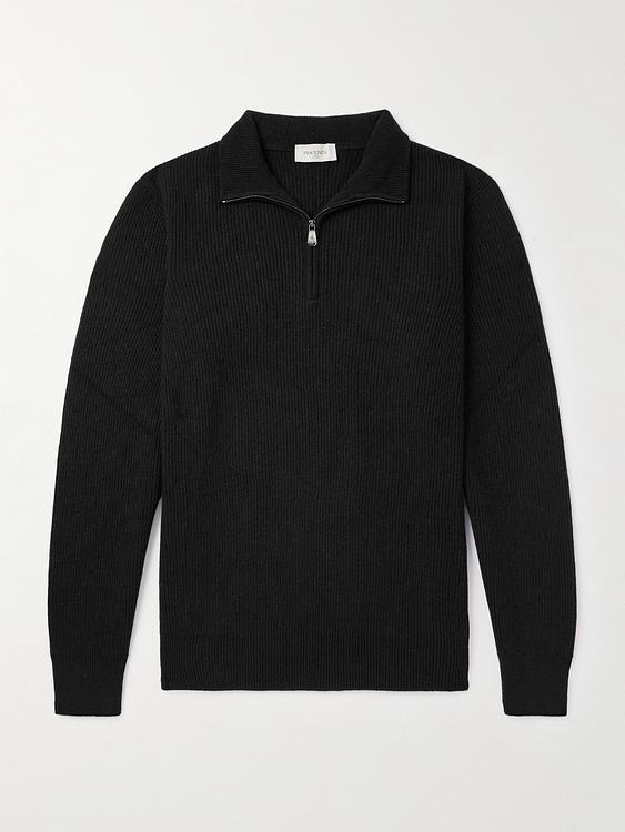 Black half-zip from Piacenza 1733