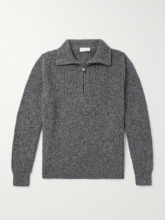 Dark grey half-zip from Piacenza 1733