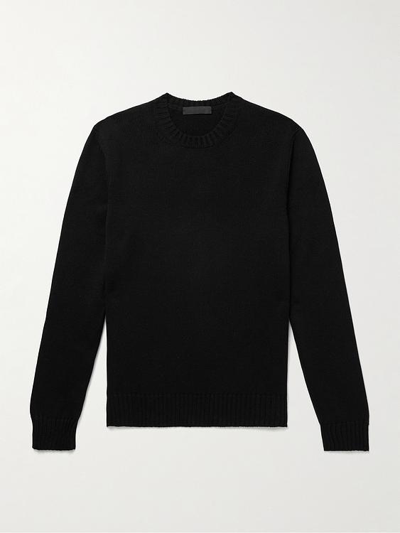 Black sweatshirt from Saman Amel