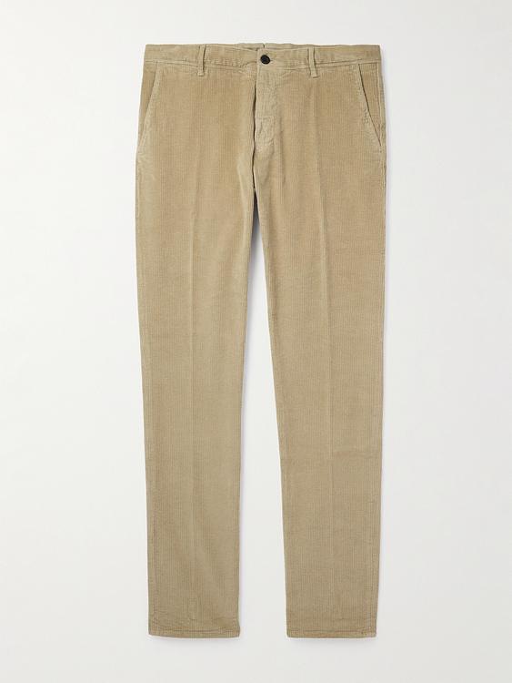 Taupe chinos from Incotex