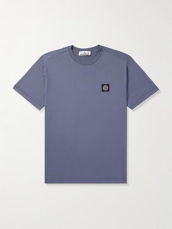 Purple t-shirt from Stone Island