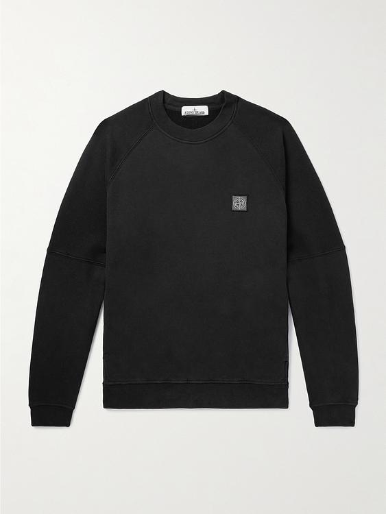 Black sweatshirt from Stone Island