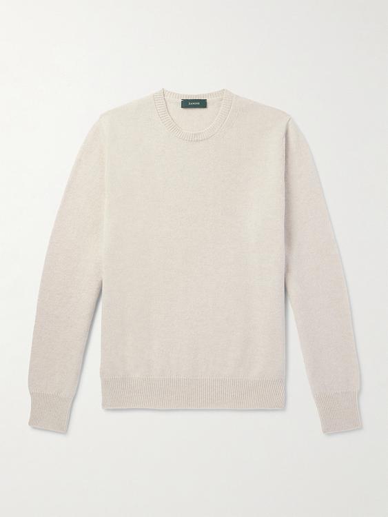 White sweatshirt from Incotex