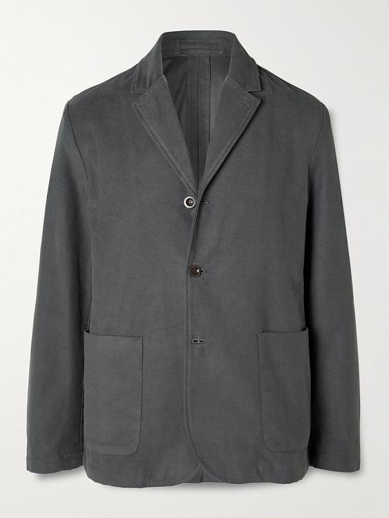 Dark grey suit jacket from Mr P.