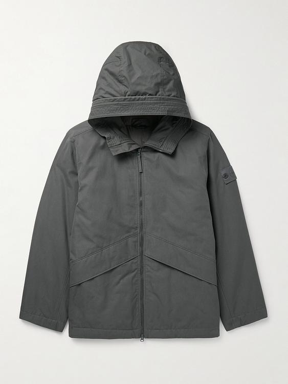 Dark grey casual jacket from Stone Island