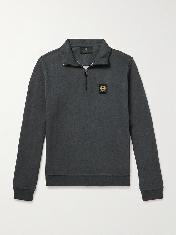 Dark grey half-zip from Belstaff
