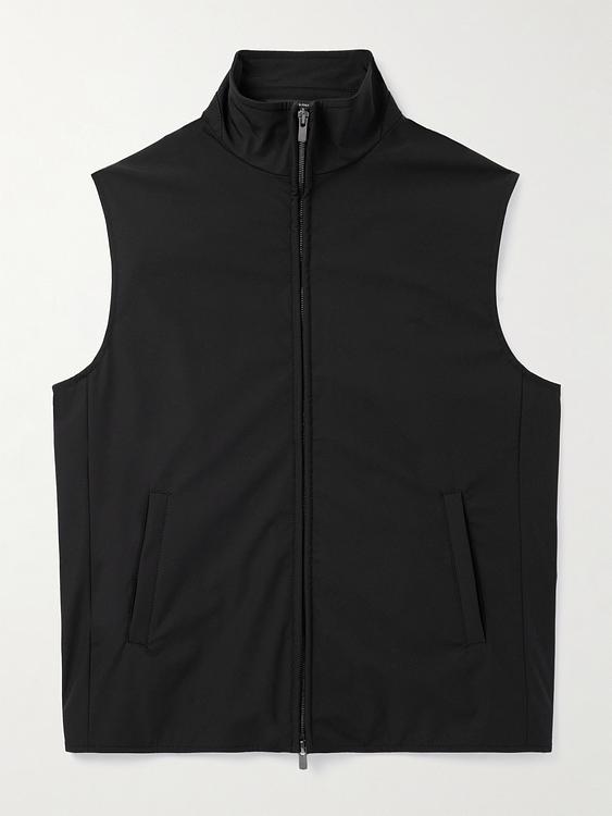 Black vest from Saman Amel