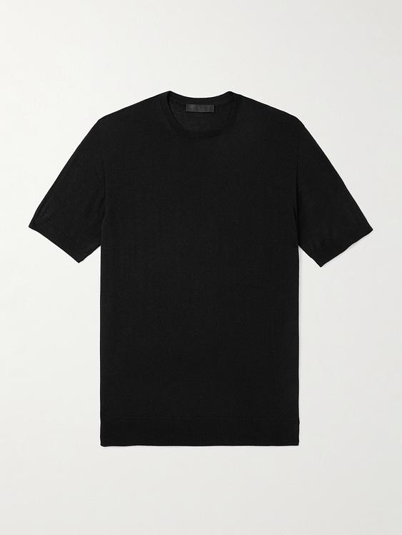 Black t-shirt from Saman Amel