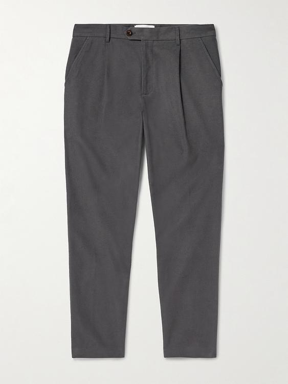 Dark grey chinos from Mr P.
