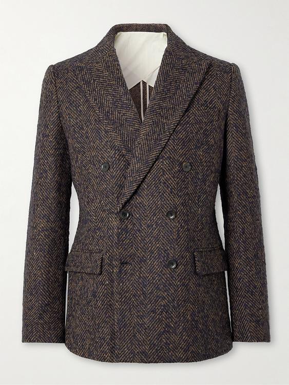 Black double-breasted blazer from A Kind Of Guise