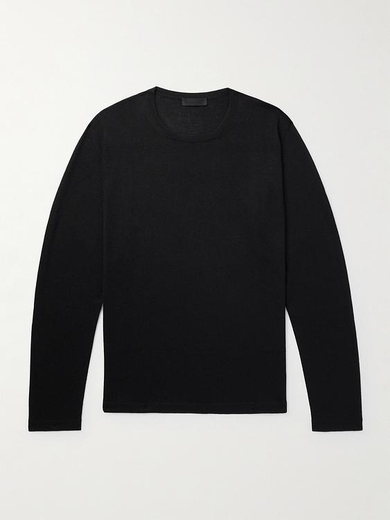 Black sweatshirt from Saman Amel