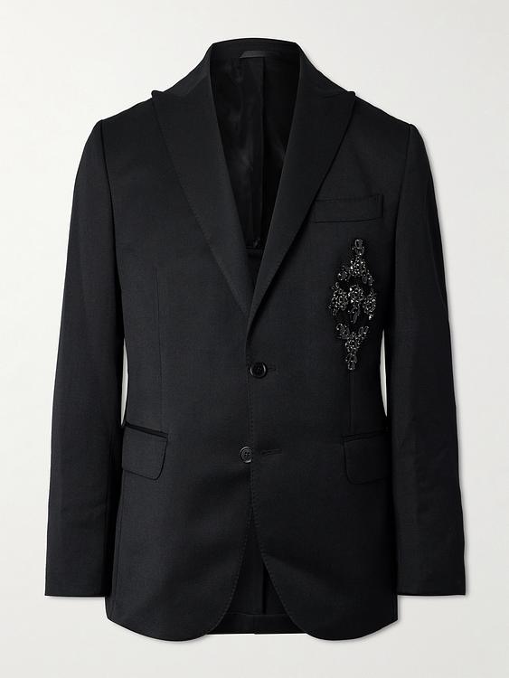 Black blazer from Simone Rocha