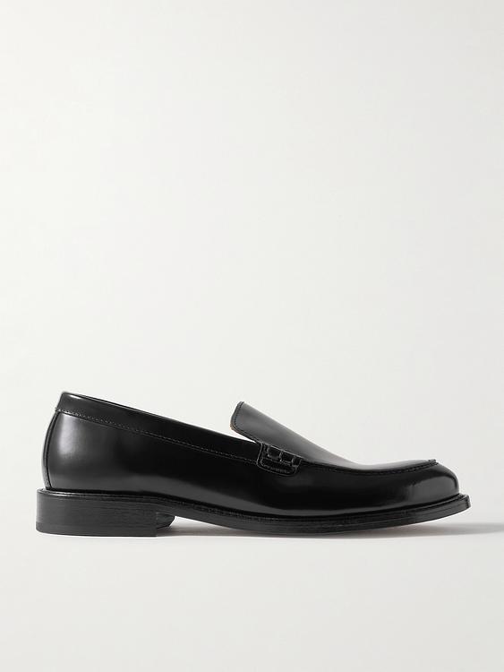 Black loafers from Mr P.